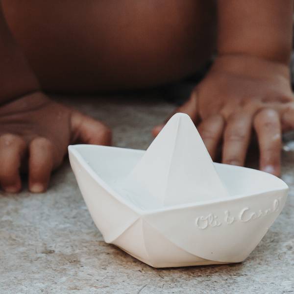 Oli&Carol * Origami Boat white *